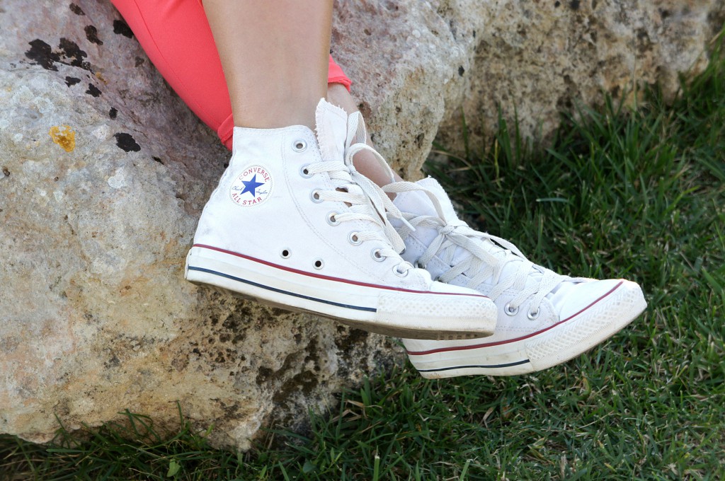 Converse All Star bianche - Inside Me